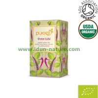 Infusi�n ecol�gica de albahaca Three Tulsi PUKKA
